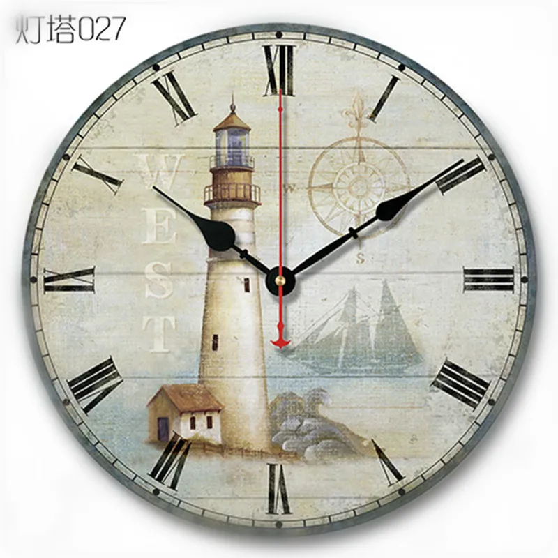 10 дюймов средиземноморская Европейская пасторальная Деревня ретро гостиная