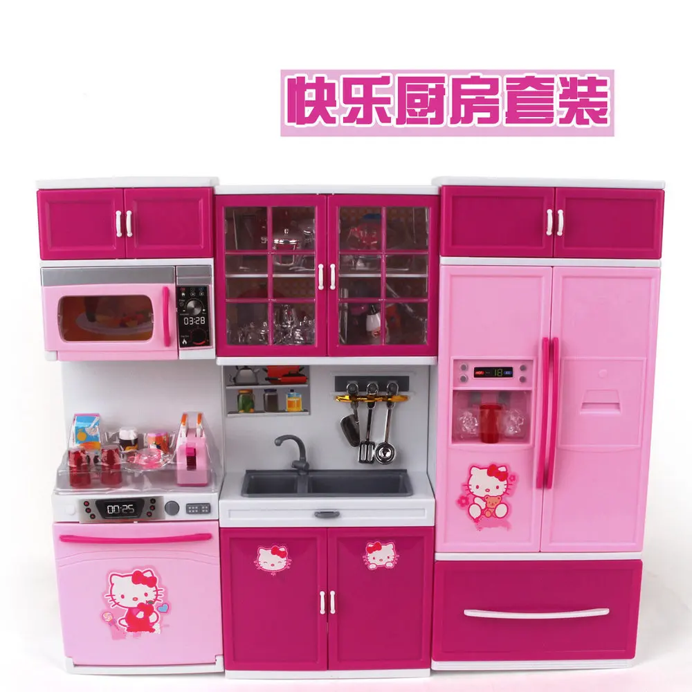 Прямая доставка hello kitty ролевые игры игрушечная посуда наборы детские игрушечные