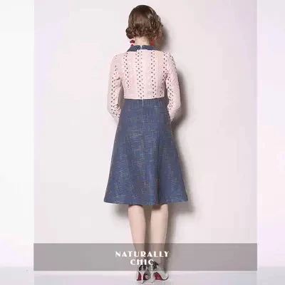 Высокое качество дизайнерский бренд Runway платье Новинка 2019 г. весенние элегантные