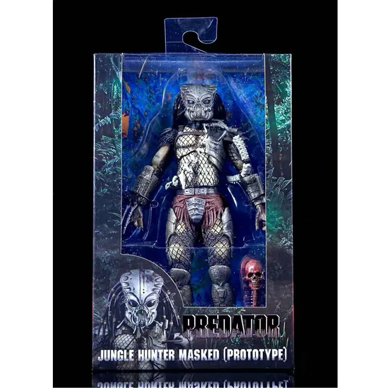 7 стилей NECA Aliens против Predator Серия Jungle Hunter без маски Demon Patrol Dutch великий игрушечный действующий персонаж DZ2442.