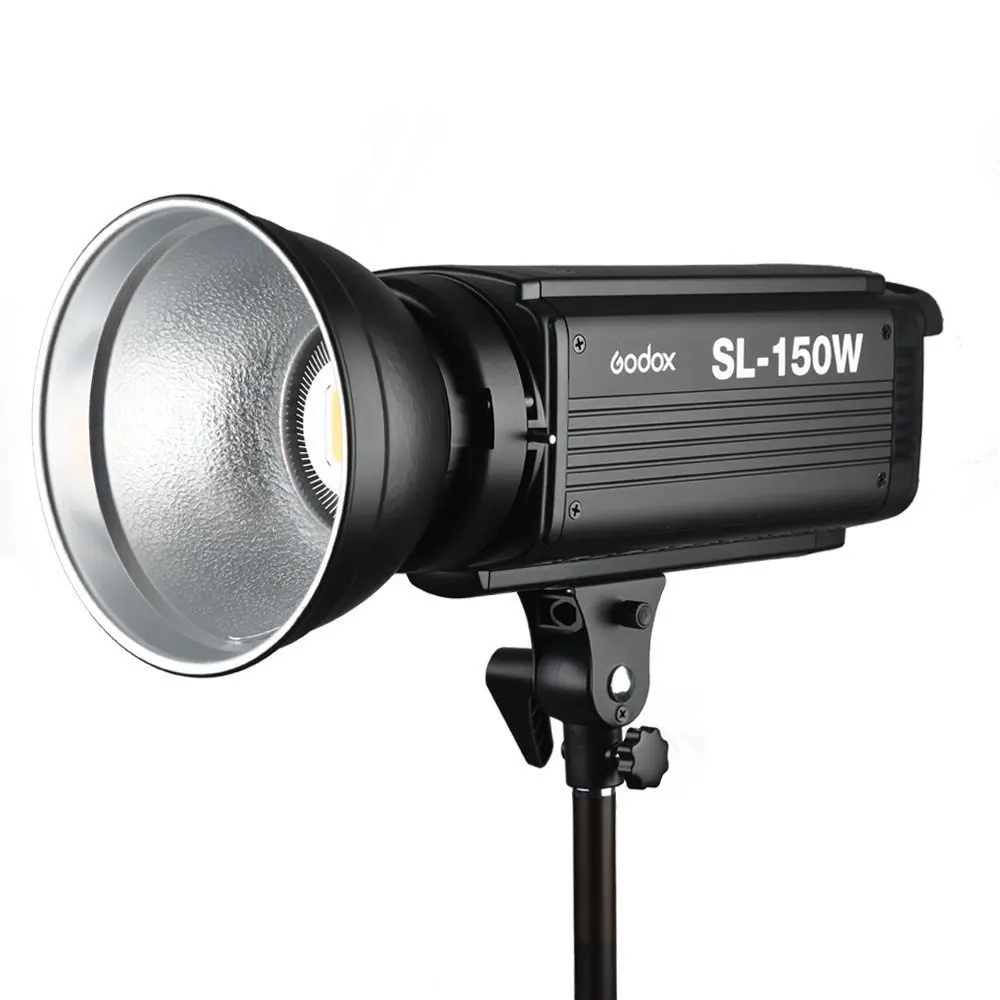 Godox SL-150W 150 Вт 5600K CRI 93+ 16 каналов Светодиодный студийный светильник для непрерывного видео с креплением Bowens для DSLR камеры+ пульт дистанционного управления