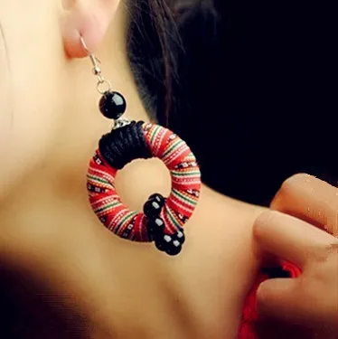 Элегантные Изящные китайские ювелирные изделия из ткани качественные женские