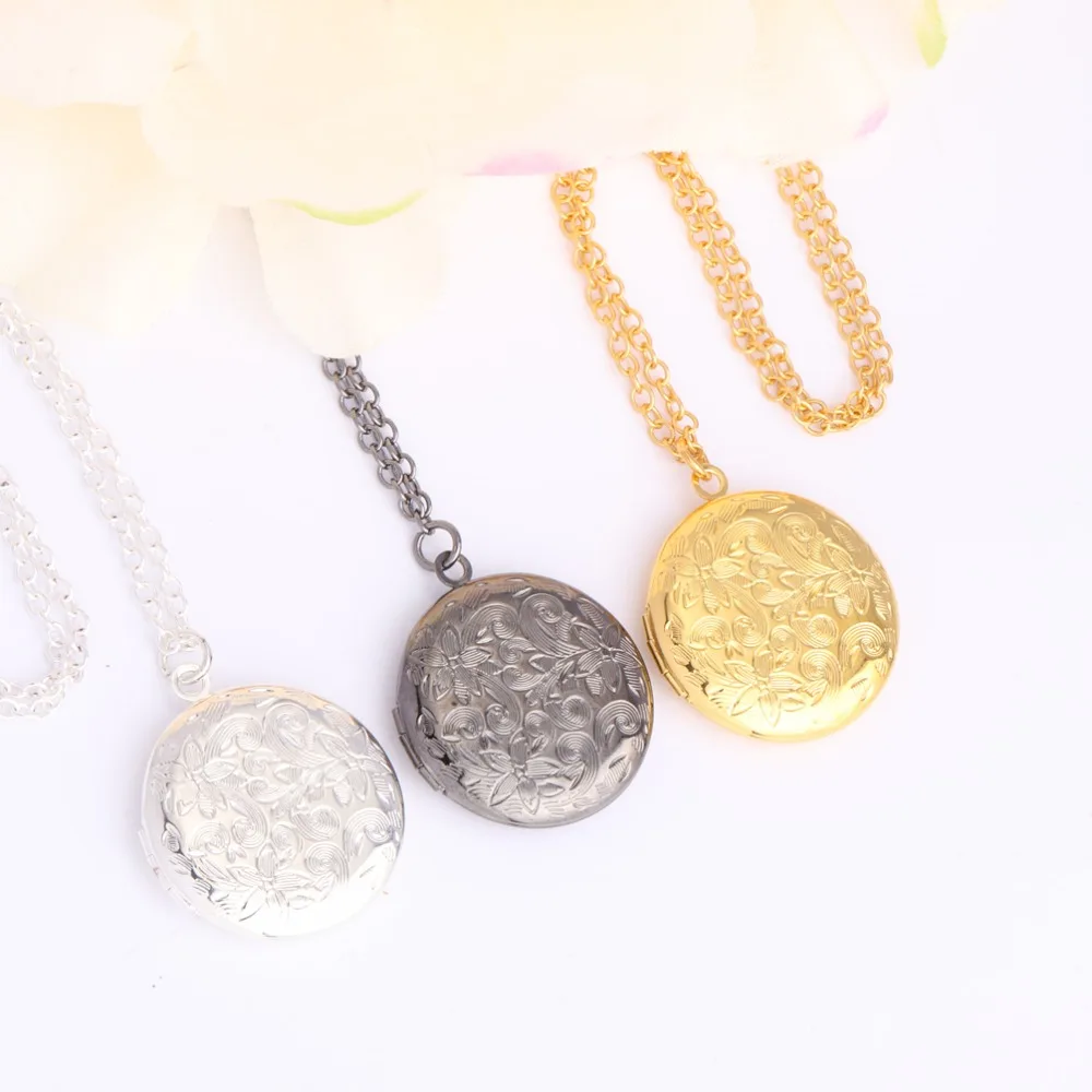 Вы Shouldering с ним ожерелье женщин кулон для девочек открывающаяся Фаза коробка