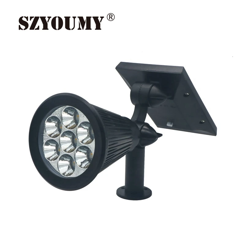 SZYOUMY 7-светодиодный одный автоматический RGB/белый точечный светильник на