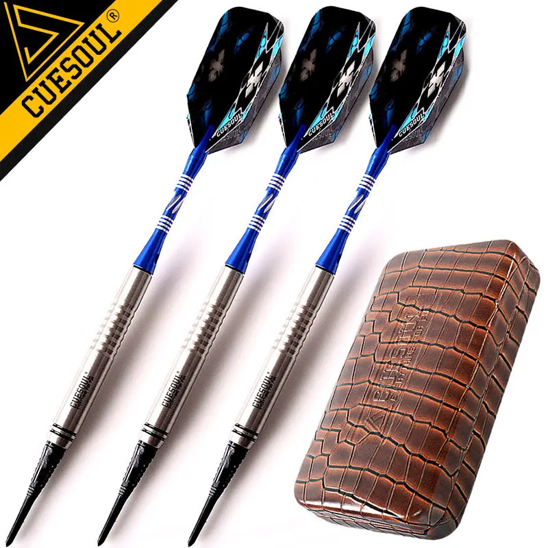 

CUESOUL Professional Darts 18G Soft Tungsten Darts With Case