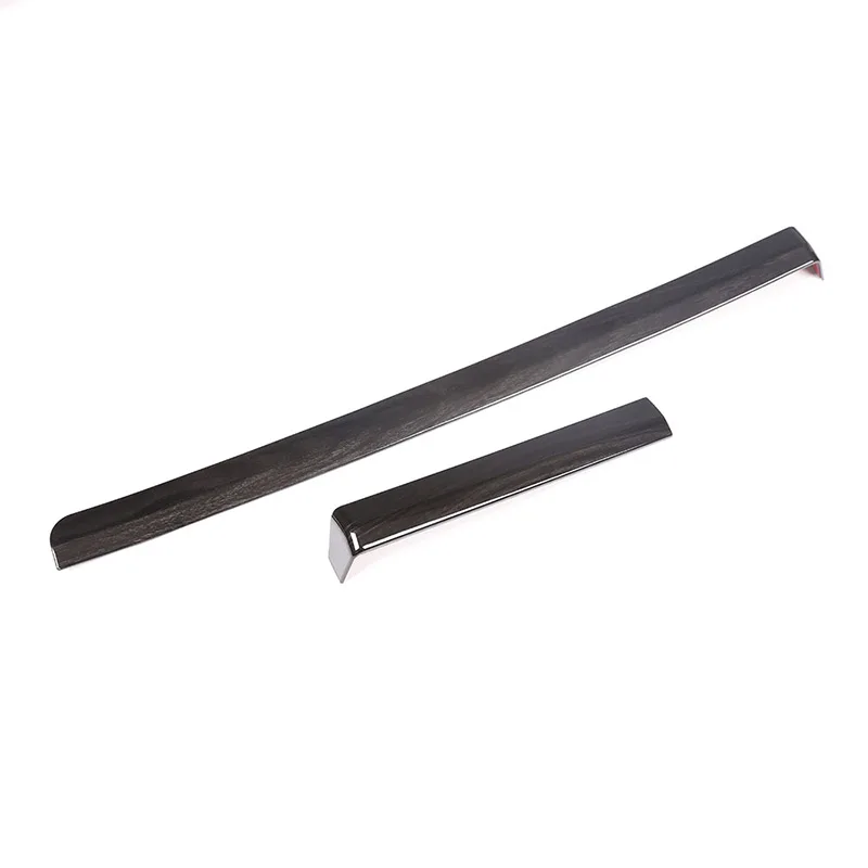 Черное дерево зерна для Toyota Land Cruiser Prado FJ150 150 2010-2018 ABS интерьер пассажира полоска