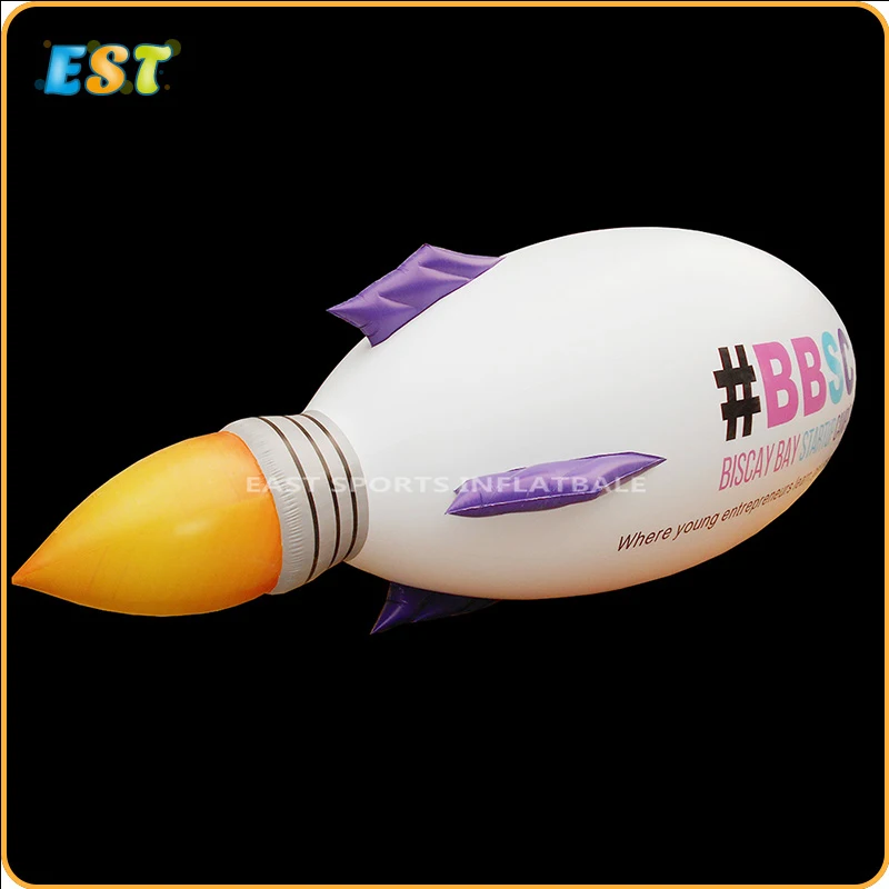 Надувной воздушный шар 5 м с логотипом на заказ рекламный гелиевый дирижабль для
