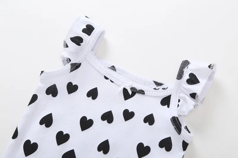 3pcs /Lot Baby Girls Rompers Summer fashion Children bebe girls sleeveless Quality One Piece Clothing Newborn Clothes | Детская одежда