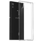 Чехол для телефона Sony C6 XA1 Plus XA2 ultra XZ XZp XZ1 XZ2 XZ3 XZ4 Compact TPU мягкие прозрачные чехлы задняя крышка