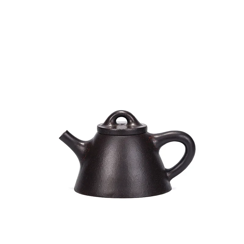 

Teapot Pure Manual Raw Ore Black Gold Just Overlord Shipiao Kettle Kung Fu Tea Have Household Infusion Of Tea Kettle Special
