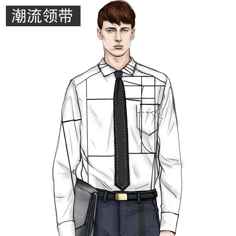

2019 New Arrivals Men's High Quality Stirped Formal Business Meeting Suit Wear Neck Tie 5.5cm Slim Tie for Men with Gift Box