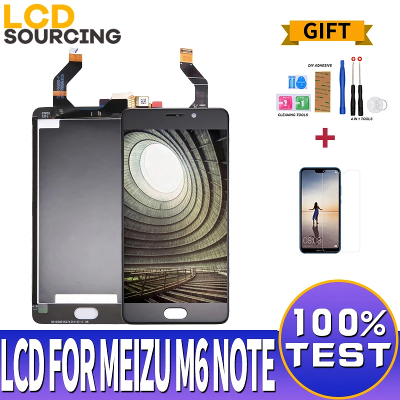 

5,5 "ЖК-дисплей для MEIZU M6 Note ЖК-экран + рамка сенсорная панель дигитайзер сборка для Meizu Meilan Note 6 замена дисплея