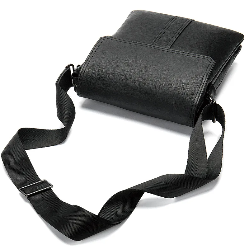 Повседневная мужская сумка мессенджер из натуральной кожи на плечо для мужчин