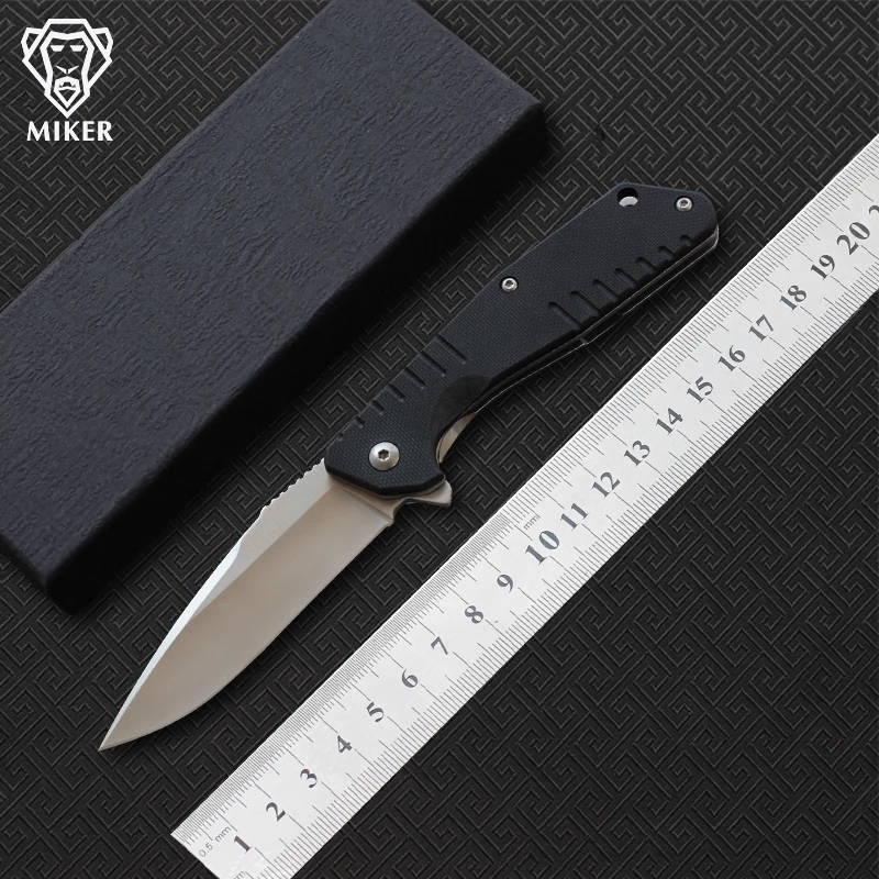 Складной нож с ручкой MIKER TIGEND 1807 9CR14 G10 походные охотничьи карманные фруктовые