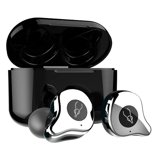 Nasin E12 TWS Bluetooth 5,0 наушники Беспроводная мини-гарнитура HiFi спортивные наушники микрофон с быстрой зарядкой чехол для xiaomi - Цвет: Белый