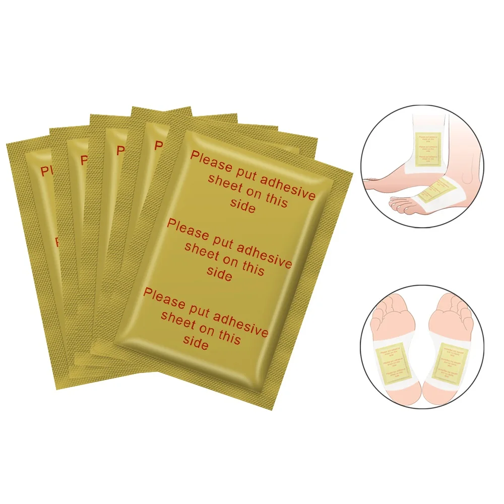 Патчи для ног китайская медицина бамбуковые детоксикационные подушечки уксуса