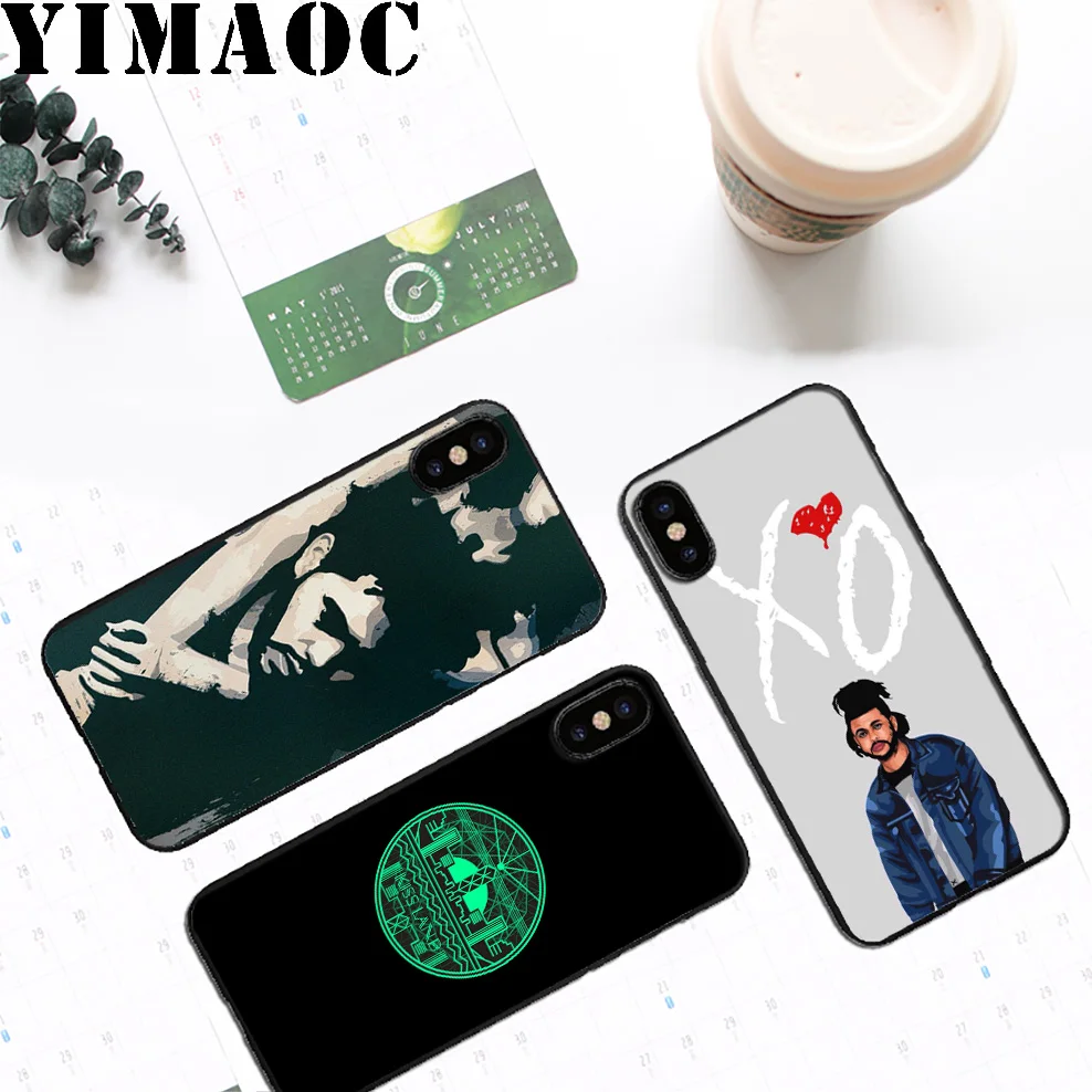 YIMAOC A55 Weeknd Starboy Мягкий силиконовый чехол для iPhone 11 Pro Xr Xs Max X или 10 8 7 6 6S Plus 5 5S SE |