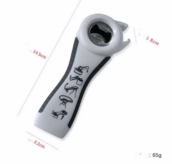 5 в 1 многофункциональный консервный нож из нержавеющей стали|jar opener|can opener kitchenopener