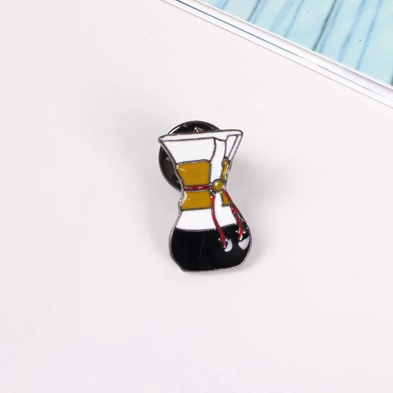 DoreenBeads кофе чай чашки шаблон значки Броши Булавки украшение для рюкзака джинсов