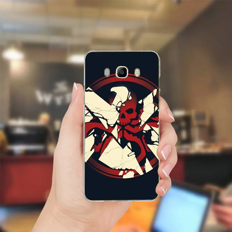 Американские комиксы Марвел щит логотип Мягкие TPU прозрачные телефонные чехлы