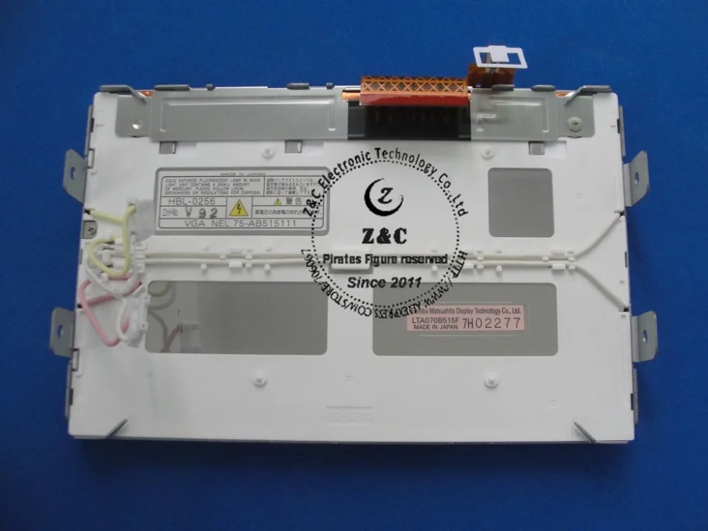 Lta070b515f lta070b0p0f+ класса 7 дюймов ЖК-дисплей Дисплей Панель с сенсорный экран для автомобиля GPS навигации Системы