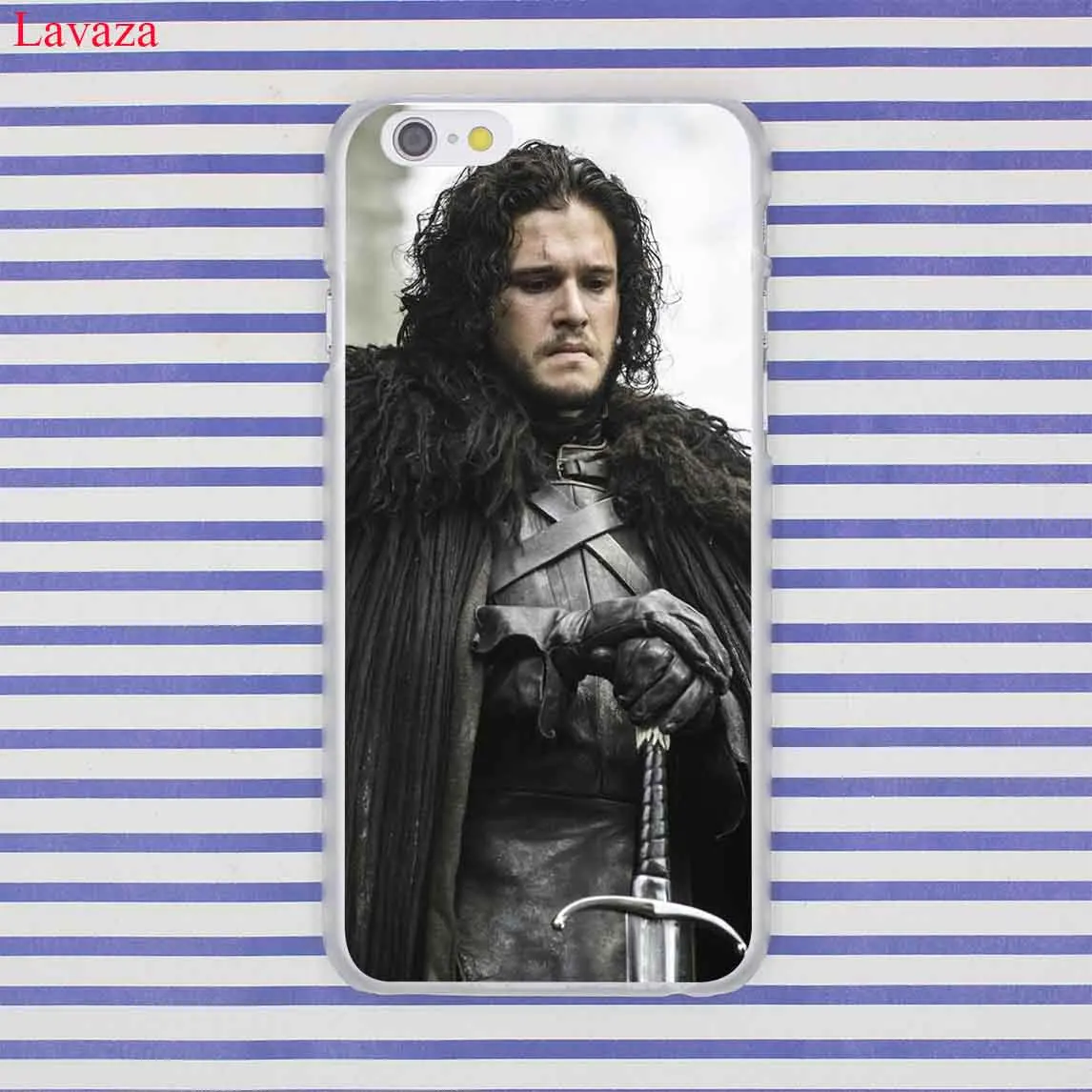 Жесткий чехол для телефона Lavaza jon snow Kit Harington iPhone XR XS X 11 Pro Max 10 7 8 6 6S 5 9 SE 4 |6s plus|6 plusapple