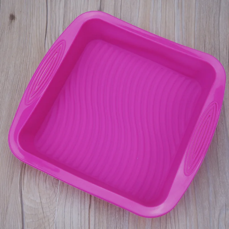 Легкая очистка силиконовая форма для выпекания хлеба тостов квадратная торта