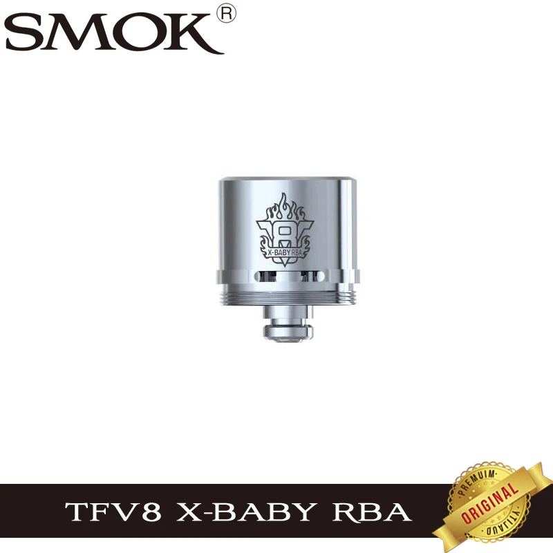 Оригинальный бак SMOK TFV8 X Baby RBA катушка V8 ядро 0 35 Ом для Beast распылитель DIY