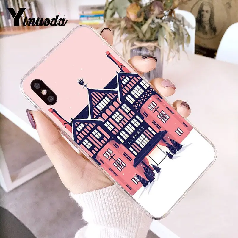 Yinuoda Wes Grand Budapest отель мягкий чехол для телефона из ТПУ чехол для iPhone 8 7 6 6S Plus 5 5S SE XR X XS MAX 10 чехол