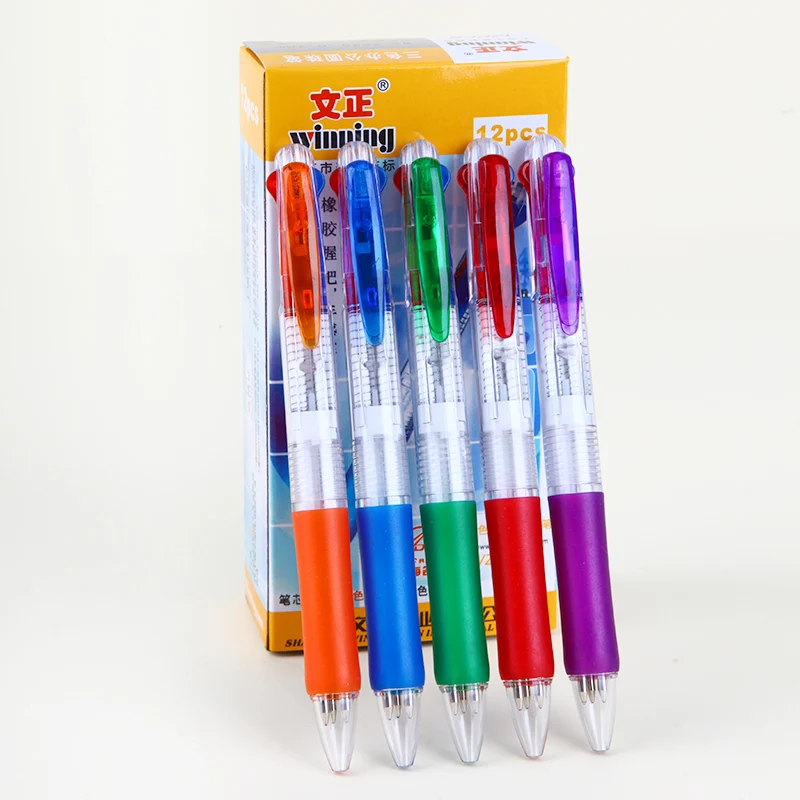 Winning 2020 многоцветная шариковая ручка черного синего и красного цветов