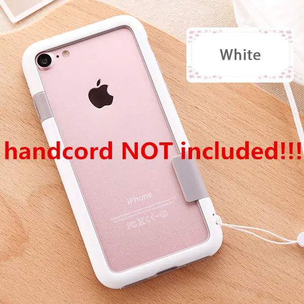 white white HOTR для iphone 8 бампер чехол для iphone 5 5S SE 6 7 8 9 plus X Xs Max XR мягкий чехол с рамкой из термополиуретана Тонкий чехол Fundas без шнура - Цвет: white white