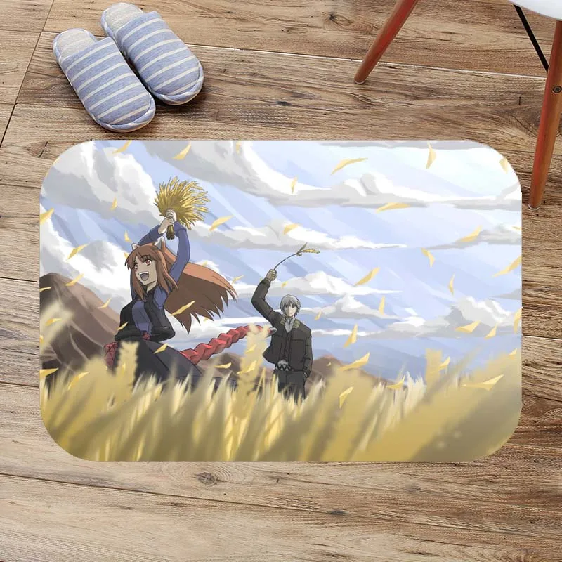 Коврики для ванной spice and Wolf Противоскользящий коврик из замши моющийся туалета