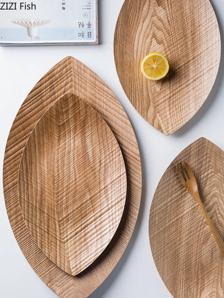 Деревянные поддоны в японском стиле овальный деревянный поднос прямоугольные