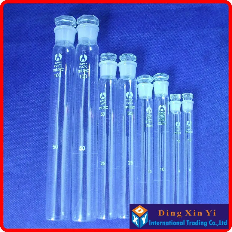 Стеклянная колориметрическая трубка (12 шт./лот) 25 мл сравнительная цвета