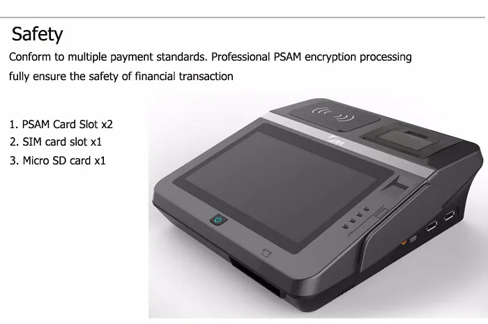 Все в одном 3G NFC Android Pos система со сканером штрих кода и термопринтером|system pos|system