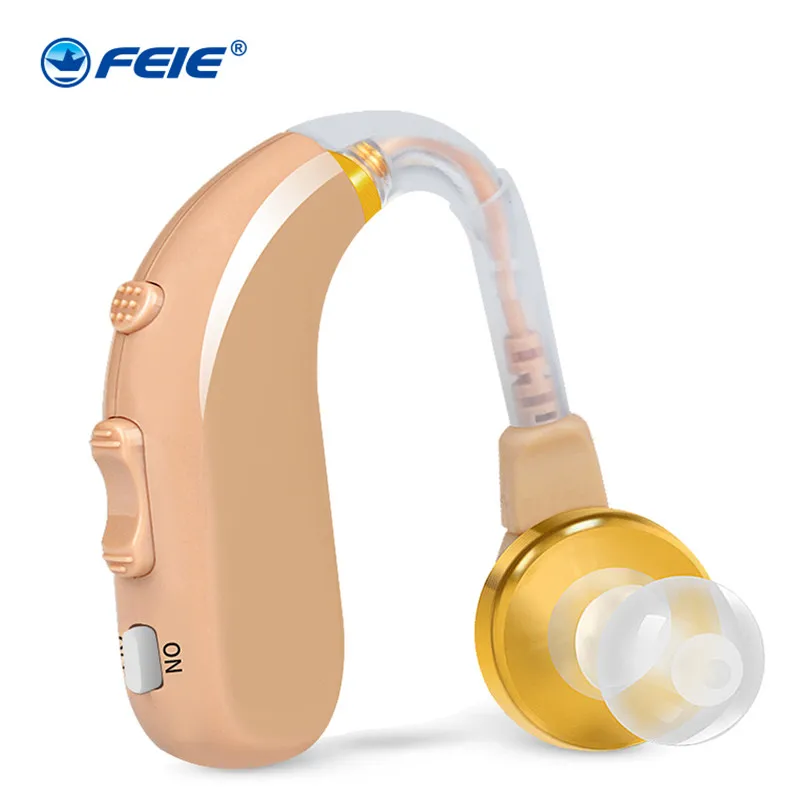 

Intelligent Noise Reduction Rechargeable Hearing Aid Mini Device Digital Tone Adjustable Best Sound Voice Amplifier Deaf S-130