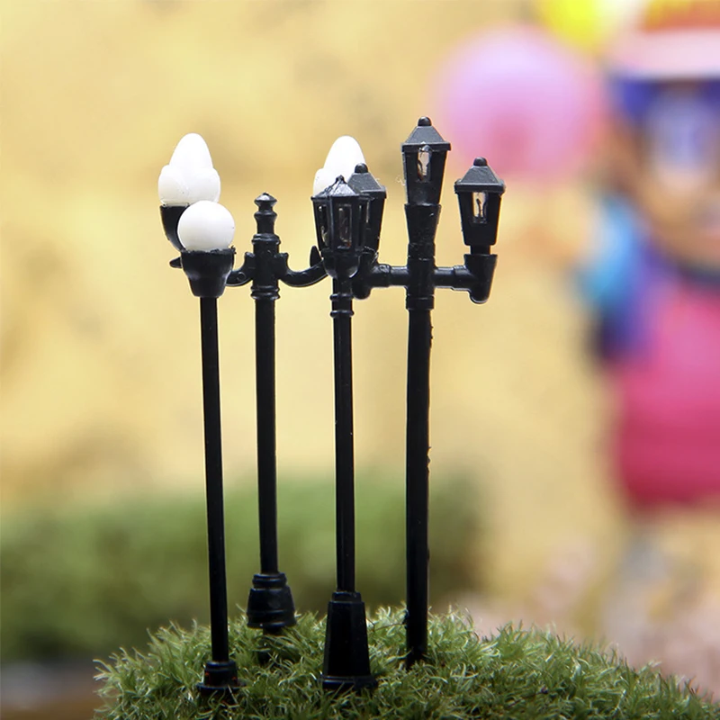 1 Pcs Craft Vintage DIY Miniature Lamp Creative Garden Mini Decoration Artificial Micro Landscaping | Дом и сад