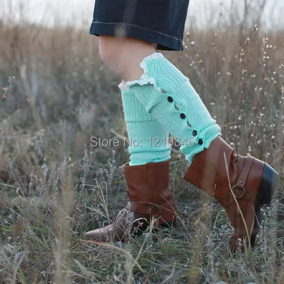 Бесплатная доставка Зимние гетры для женщин модные гетры-манжеты на ботинки