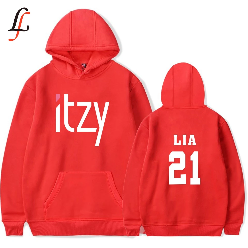 Itzy Kpop толстовки для мужчин Wo мужчин s толстовка с капюшоном свободные повседневные теплые толстовки свитшоты 6 цветов женский джемпер спортивные костюмы оверсайз