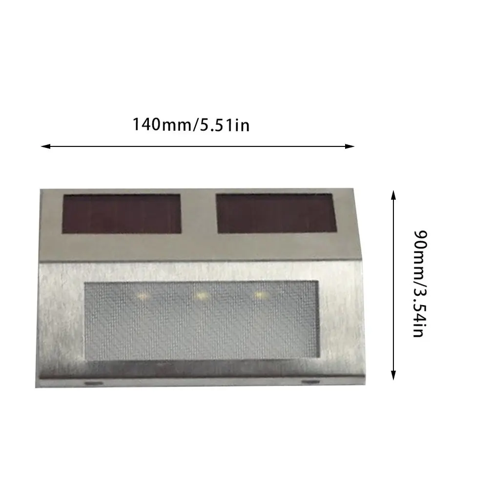3LED солнечное освещение для зданий солнечные Настенные светильники Солнечный