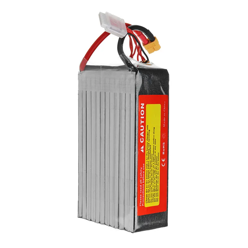 ZOP питания 22 2 V 8000 мА/ч 60C 6 S Перезаряжаемые Lipo Батарея с XT60 разъем для модели