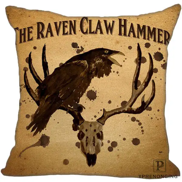 Square Pillowcases Декоративная Наволочка на заказ с флагом Ravenclaw, квадратная Наволочка на молнии, лучший подарок(с одной стороны) 180516-24 - Цвет: Square Pillowcases