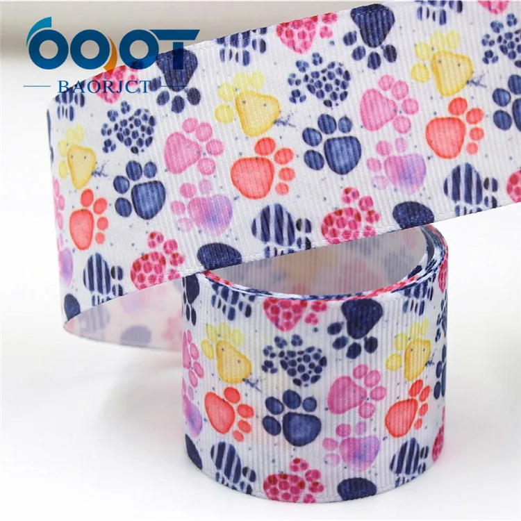 I-181106-142 OOOT BAORJCT I-181106-137, 38 мм 10 ярдов мультфильм ленты с цветами тепловой передачи напечатанный grosgrain, подарочная упаковка своими руками материалы - Цвет: I-181106-142