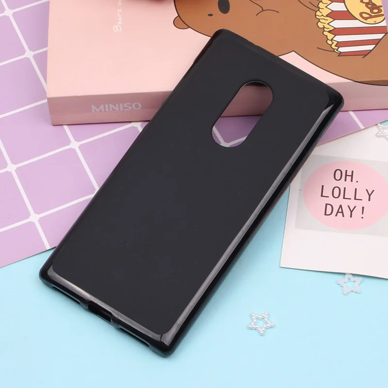 Solf TPU Black Чехол для телефона I am alone для Alcatel 5 5086A 5086Y 5086D 5,7 дюймов, Модный чехол для мобильного телефона из ТПУ для Alcatel 3X - Цвет: Solf TPU Black