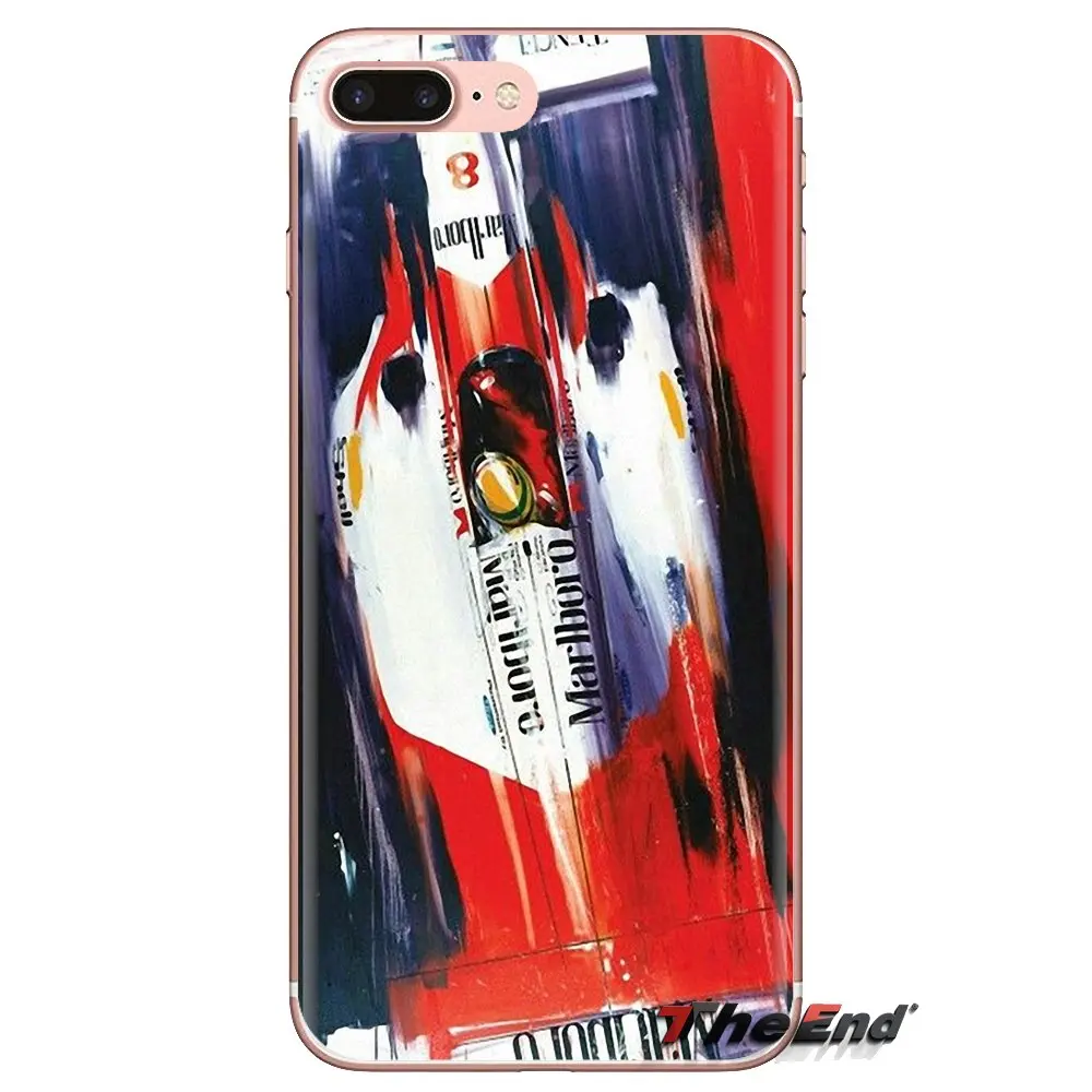 Для Xiao mi 4 5 5s 6 A1 A2 5X6X8 9 Lite SE Pro Max Mix 2 3 S TPU прозрачный чехол для кожи Ayrton Senna гоночный