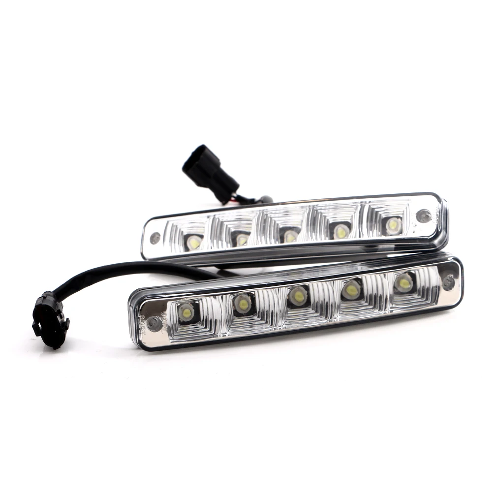YM E-Bright 2 Pairs EB DRL 10W B car Led light Daytime Running lights free shipping Universal Car styling hot sale lighting | Автомобили и
