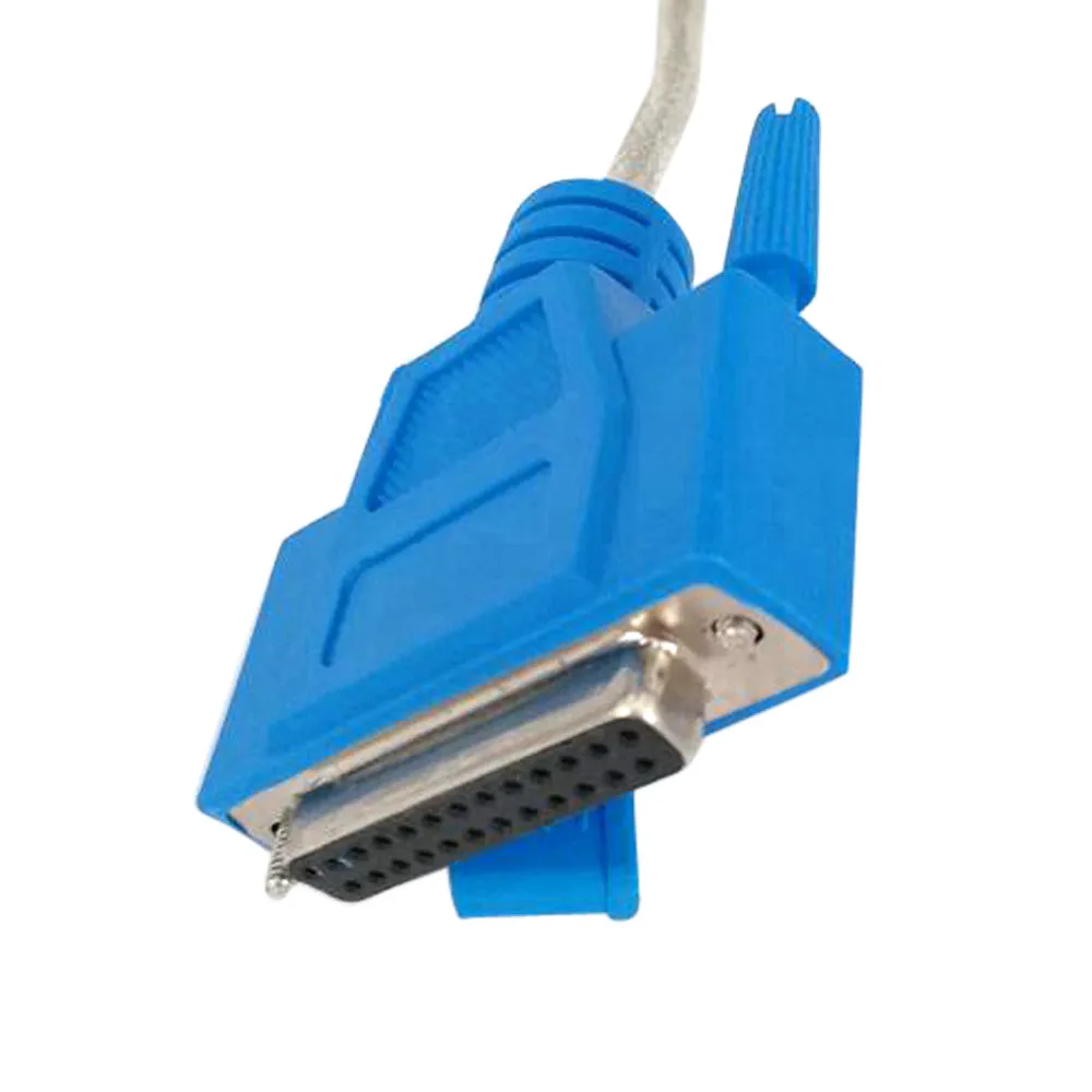 USB к DB25 принтер кабель параллельный штекер женскому порту LPT конвертер для печати