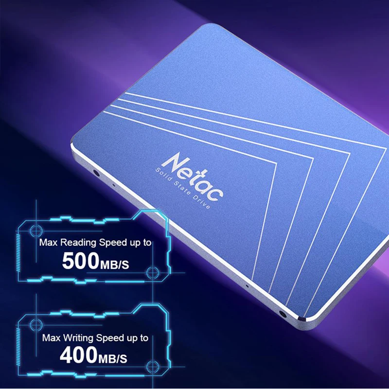 Netac N600S SSD 2 5 ''SSD 512 ГБ 1 ТБ жесткий диск TLC Внутренний твердотельный накопитель 720