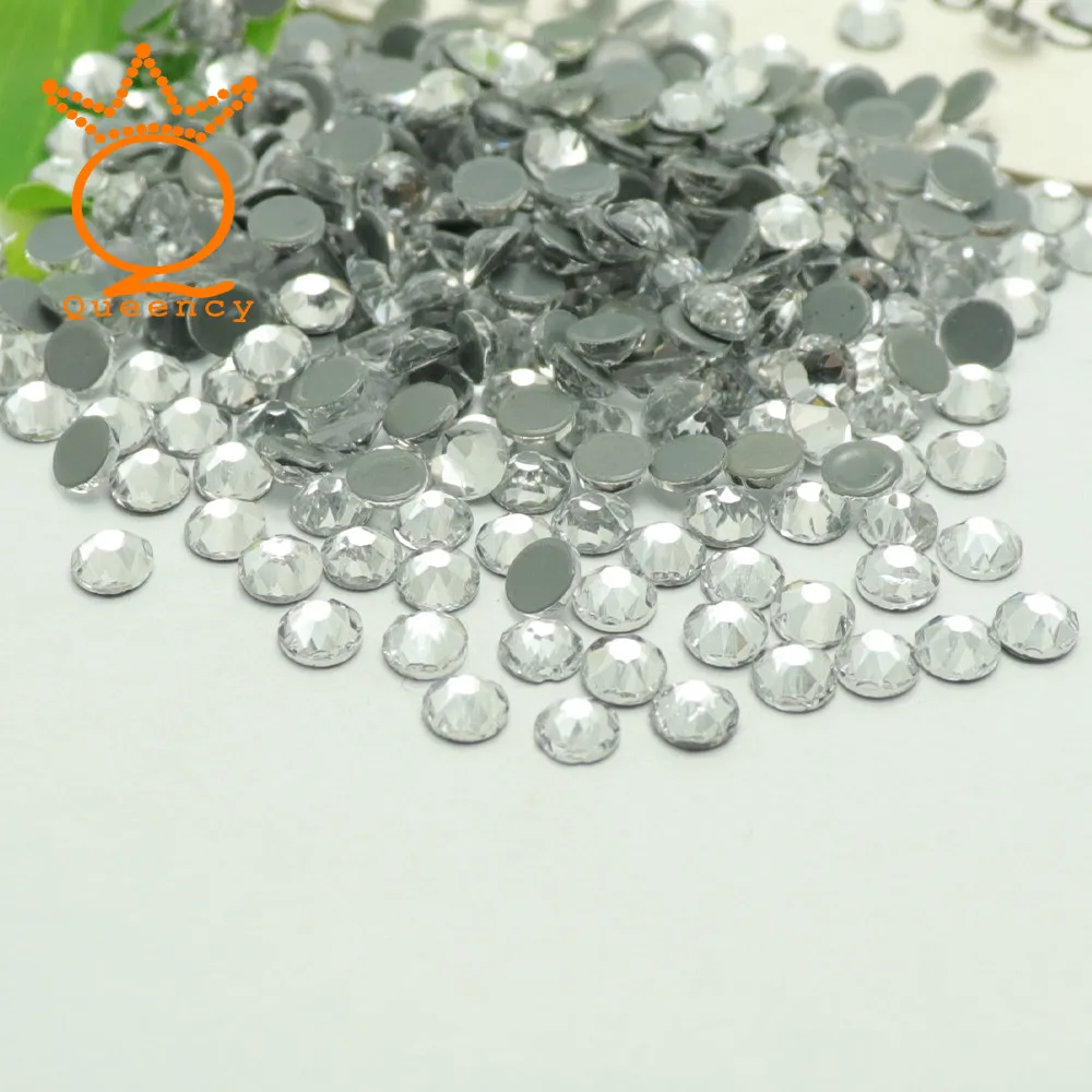 Clear Color 5 цветов 16 новых сокращений(8 большой+ 8 маленький) SS20 горячей исправить Стразы гладить на Роскошная обувь Flatback блестящие стразы для одежды - Цвет: Clear Color