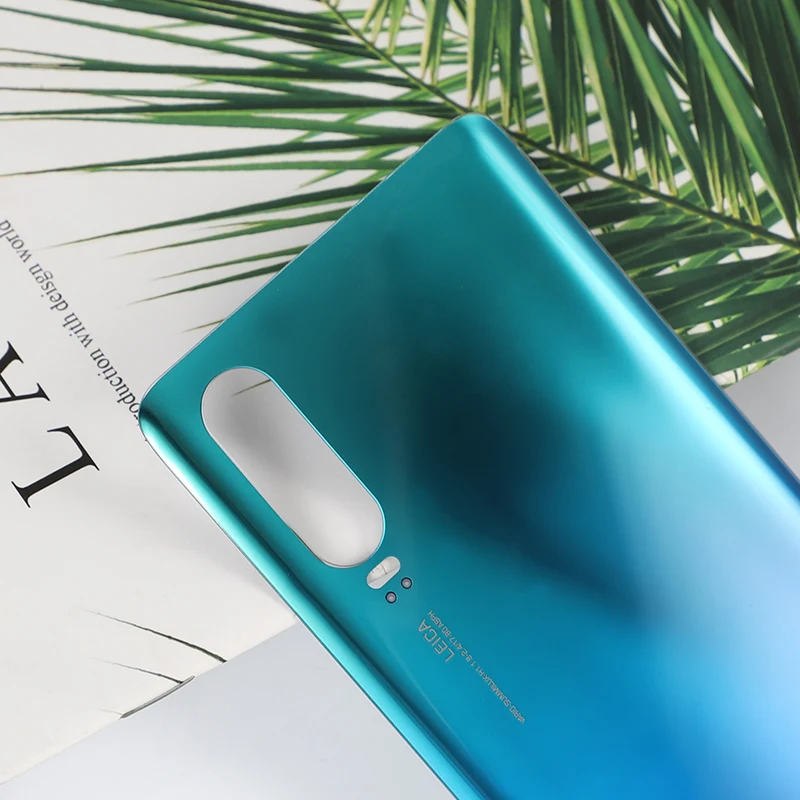 P 30 корпус для huawei P30 стеклянная задняя крышка батарейного отсека Запасные части для мобильного телефона чехол+ клей